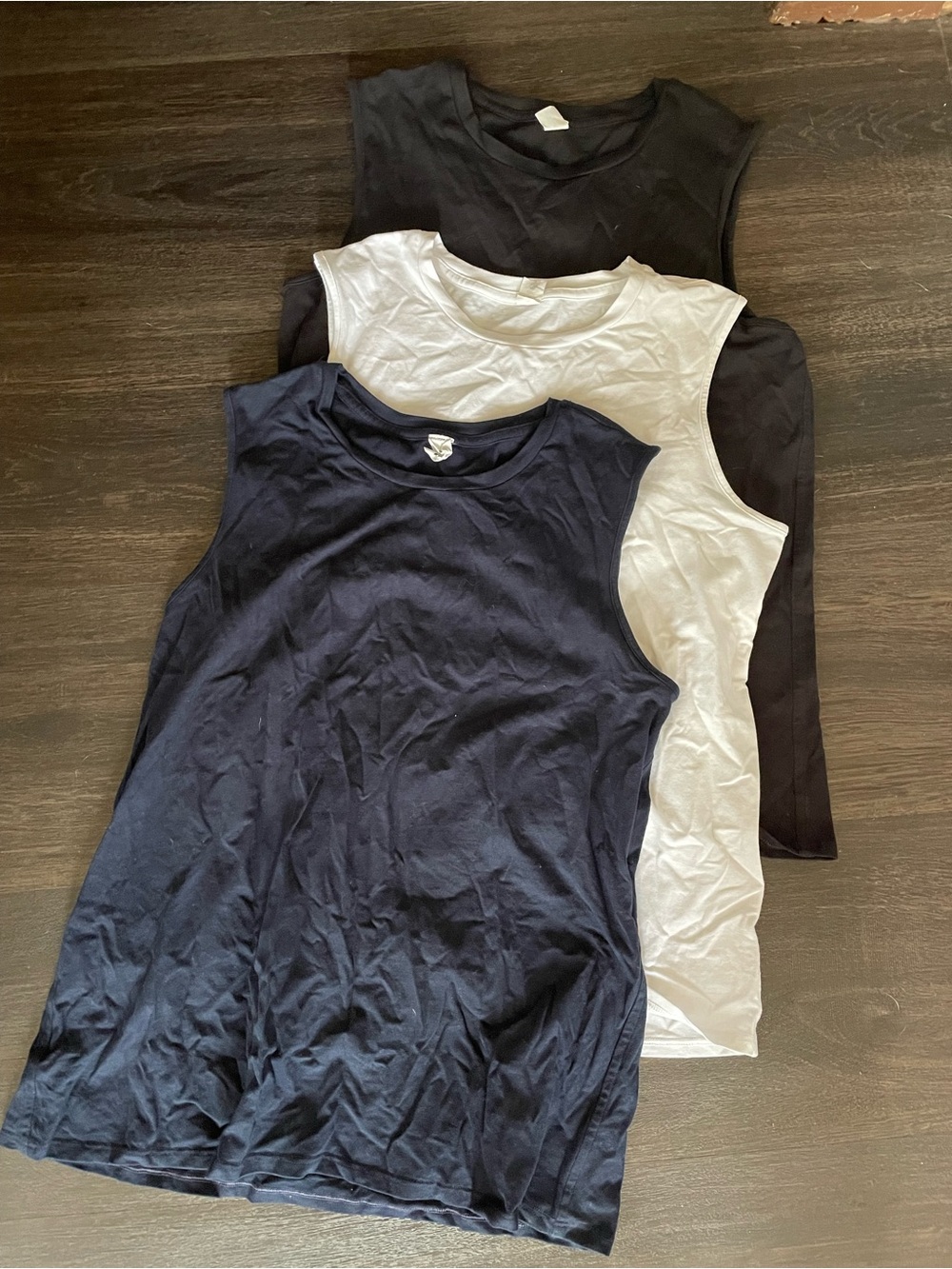 Like new Lululemon Organic Cotton Tank Top bundle of 3 - Classic Solids